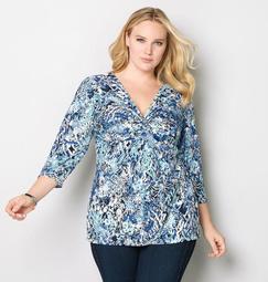 Abstract Floral Knot Top