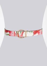 Floral Print Pant Belt