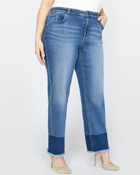 L&L Authentic Slim Jean with Released Hem, Relaxed Fit