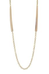 Horn Tube Statement Necklace