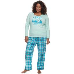 Plus Size Be Yourself 2-pc. Fleece Pajama Set