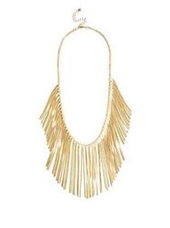 Desia Gold-Tone Fringe Necklace