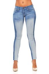 V.I.P.JEANS Classic Skinny Jeans For Women Slim Fit Stretch Stone Washed Jeans In Junior or Plus Size