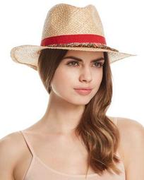 Fringe-Trim Panama Hat - 100% Exclusive