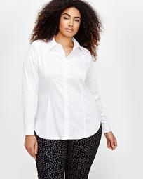 Michel Studio Long Sleeve Fitted Shirt