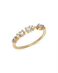 Diamond Intermittent Stacking Ring in 14K Yellow Gold, 0.30 ct. t.w. - 100% Exclusive