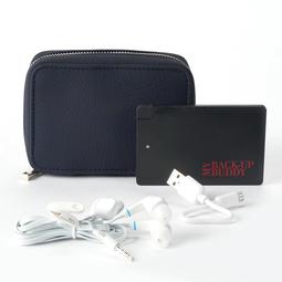Apt. 9® RFID-Blocking Phone Charging Carryall Wallet with Ear Buds