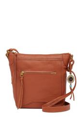 Tahoe North South Leather Crossbody Bag