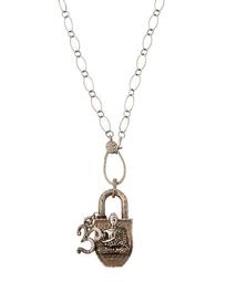 Buddha Lock Pendant Necklace