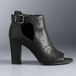 Simply vera vera on sale wang zipper ankle boots