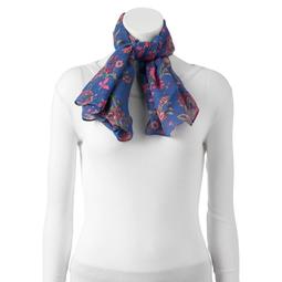 Women's Chaps Floral Square Scarf