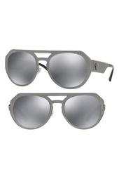 Women's Browbar 60mm Metal Frame Sunglasses