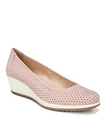 Naturalizer Betina 2 Perforated Leather Wedges