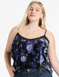 Floral Velvet Cami