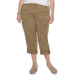 Plus Size SONOMA Goods for Life™ Twill Convertible Pants