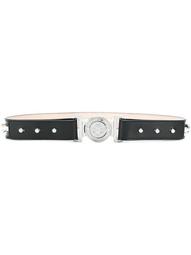 embossed studded belt