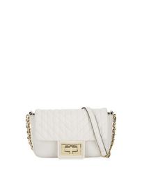Agyness Quilted-Leather Crossbody Bag
