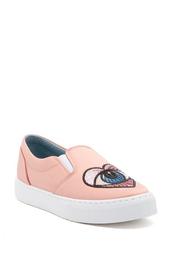 Pink Slip-On Sneaker