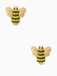 Picnic Perfect Pave Bee Studs