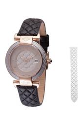 Women's Berletta Diamond Swiss Quartz Watch, 37mm