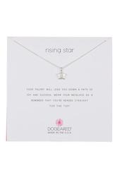 Sterling Silver Rising Star Charm Necklace