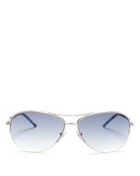 Rimless Aviator Sunglasses, 59mm