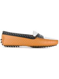 Gommino studded loafers