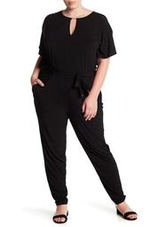 Dolman Sleeve Jumpsuit (Plus Size)