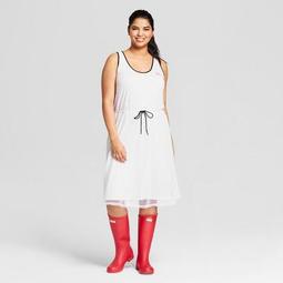 Hunter for Target Women's Plus Size Mesh A-Line Dress - White