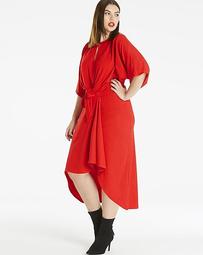 Simply Be Knot Front Dress