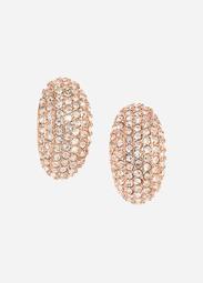 Carolee Rose Gold Clip Earrings