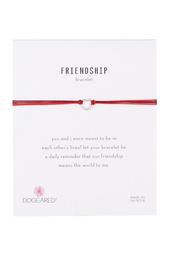 Friendship Small Open Heart Cord Bracelet