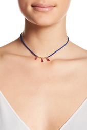 Miller Triple Tassel Choker Necklace