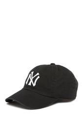 NY Black White Logo Hat