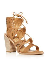 Luci Lace Up High Heel Sandals