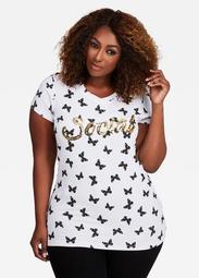 Social Butterfly Graphic Tee