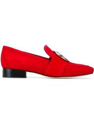 Red Suede Harput loafers