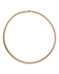 14K Yellow Gold Tubogas Necklace, 17" - 100% Exclusive