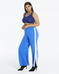 Edited by Amber Rose Side Stripe Popper Trousers