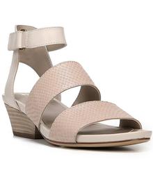Naturalizer Gracelyn Leather Wedge Sandals