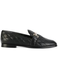 quilted Double T loafers