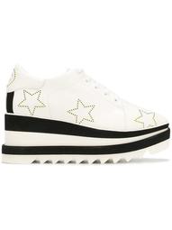 Elyse star platform sneakers