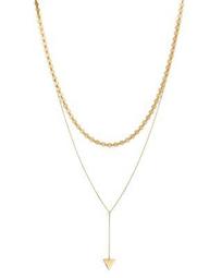 Layered Choker Necklace in 14K Yellow Gold, 15" - 100% Exclusive