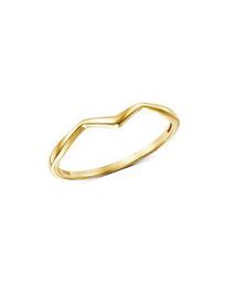 Polished Zigzag Ring in 14K Yellow Gold - 100% Exclusive