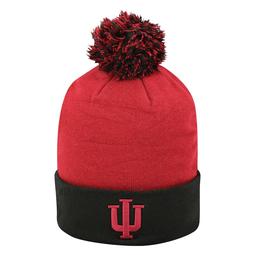 Adult Top of the World Indiana Hoosiers Pom Knit Hat
