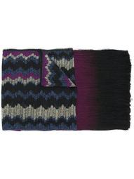 long fringed scarf
