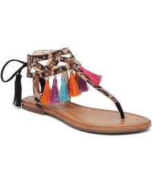 Jessica Simpson Kamel Tassel Flat Sandals