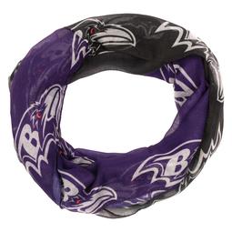 Women's Forever Collectibles Baltimore Ravens Gradient Infinity Scarf