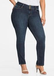 Modern Straight Leg 3-Button Jean