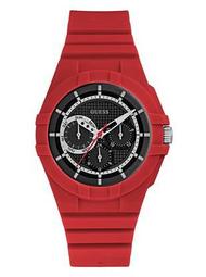 Red and Black Analog Sport Watch
